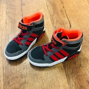 NEW Adidas High Tops Toddler Boys sz8